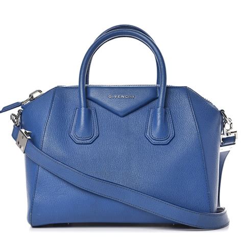 givenchy antigona small indigo blue|Women's Designer Antigona .